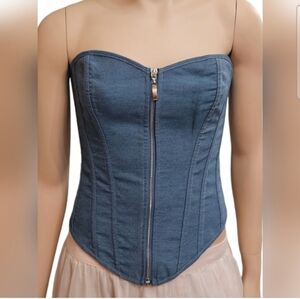 Denim Bustier